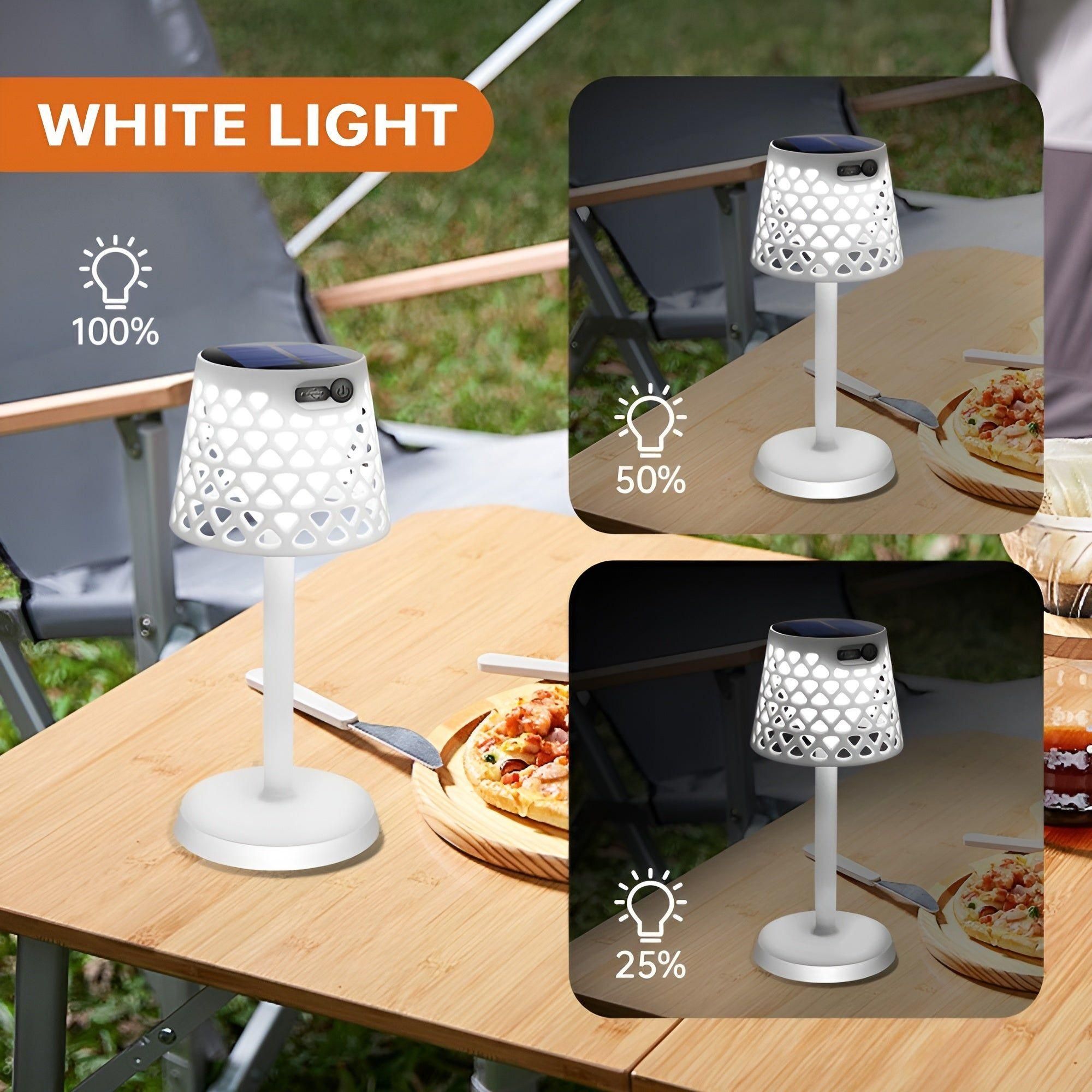 RadiantRay | Modern Wireless Solar Garden Lamp – 3-Way Installation for Outdoor