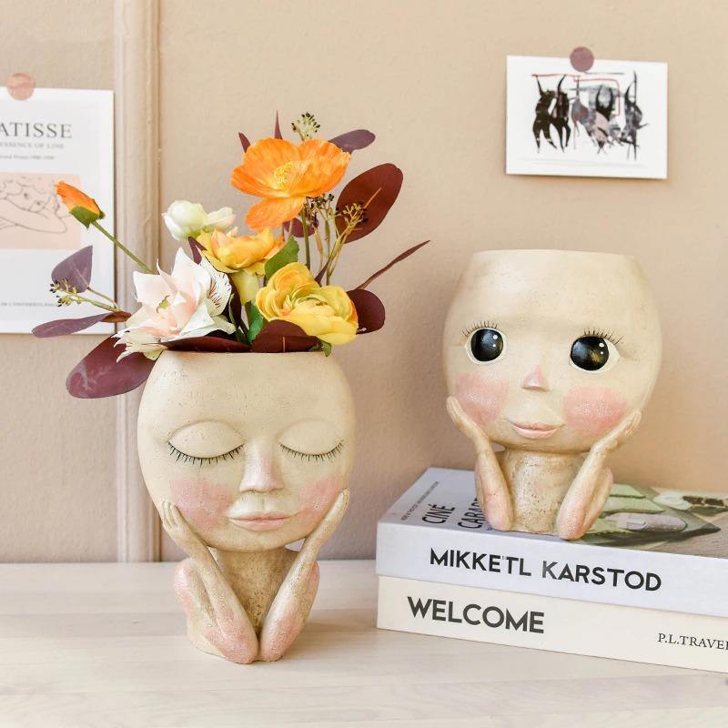 Rosy Glow Blushing Face Planter