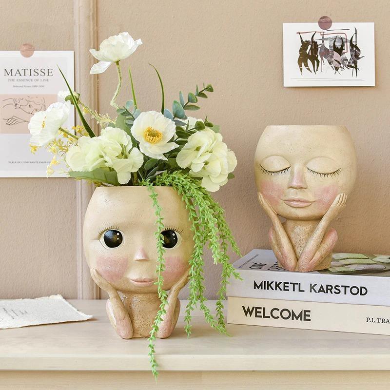 Rosy Glow Blushing Face Planter