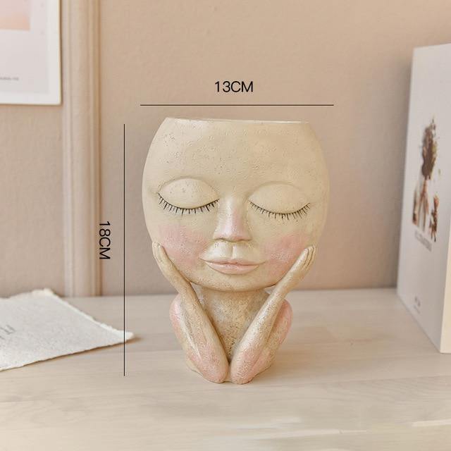 Rosy Glow Blushing Face Planter
