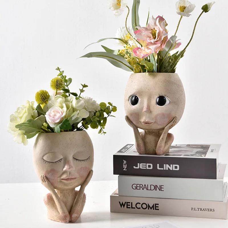 Rosy Glow Blushing Face Planter