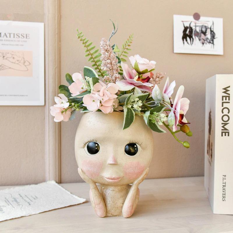 Rosy Glow Blushing Face Planter