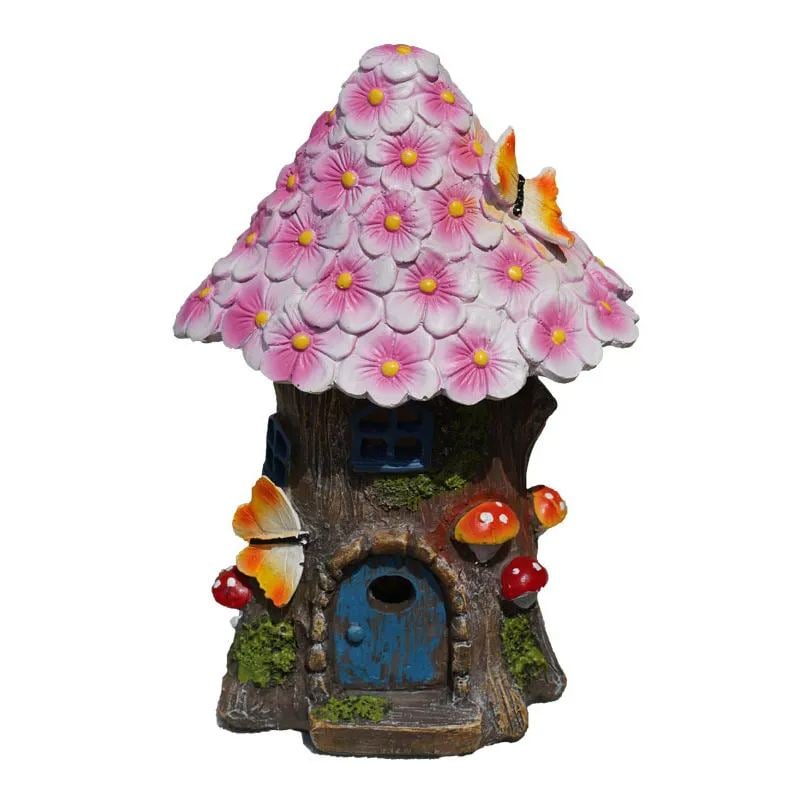 Solar-powered Enchanted Fairy Flower House Light