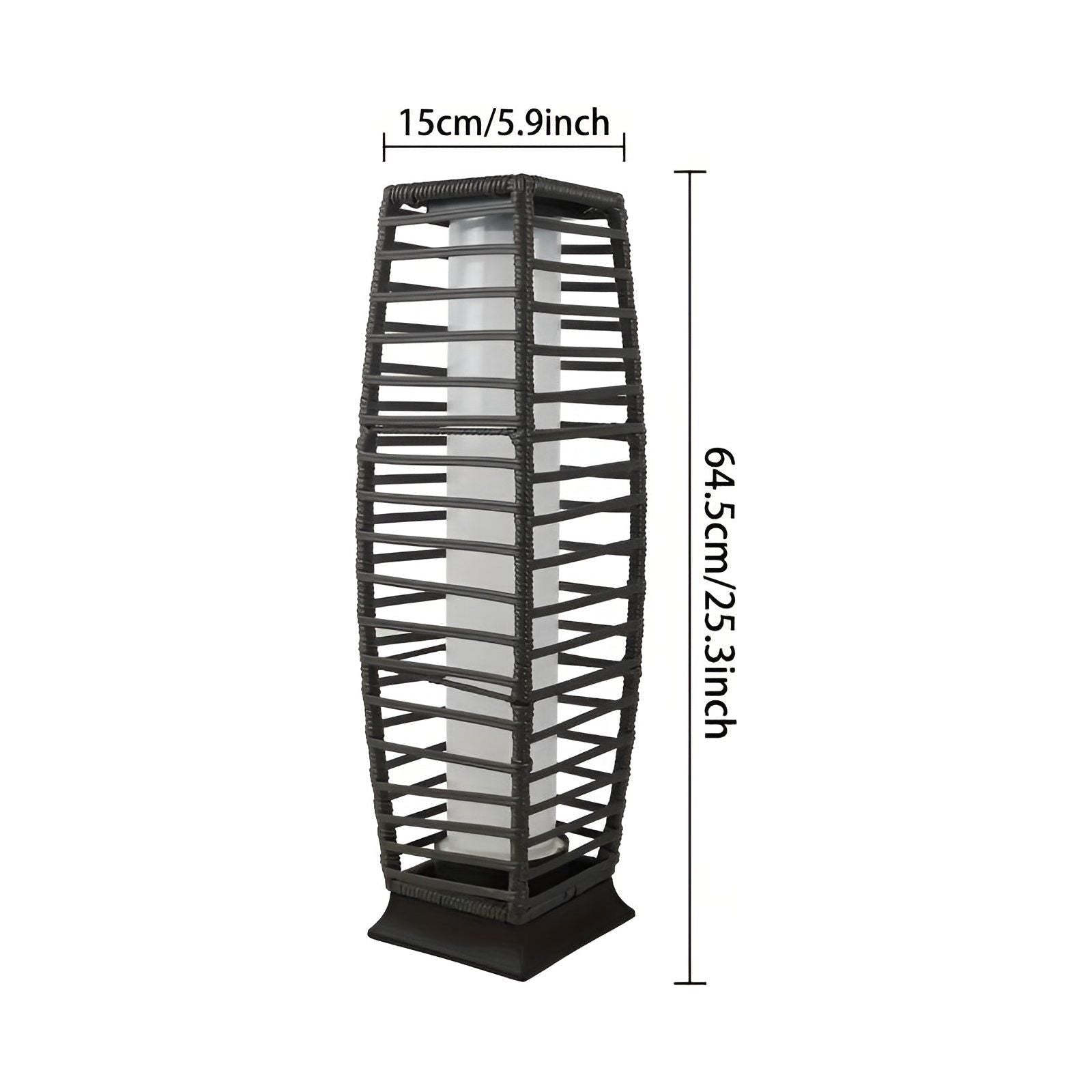 SolarGlow Outdoor Lamp | Elegant and Eco-Friendly Garden Lighting
