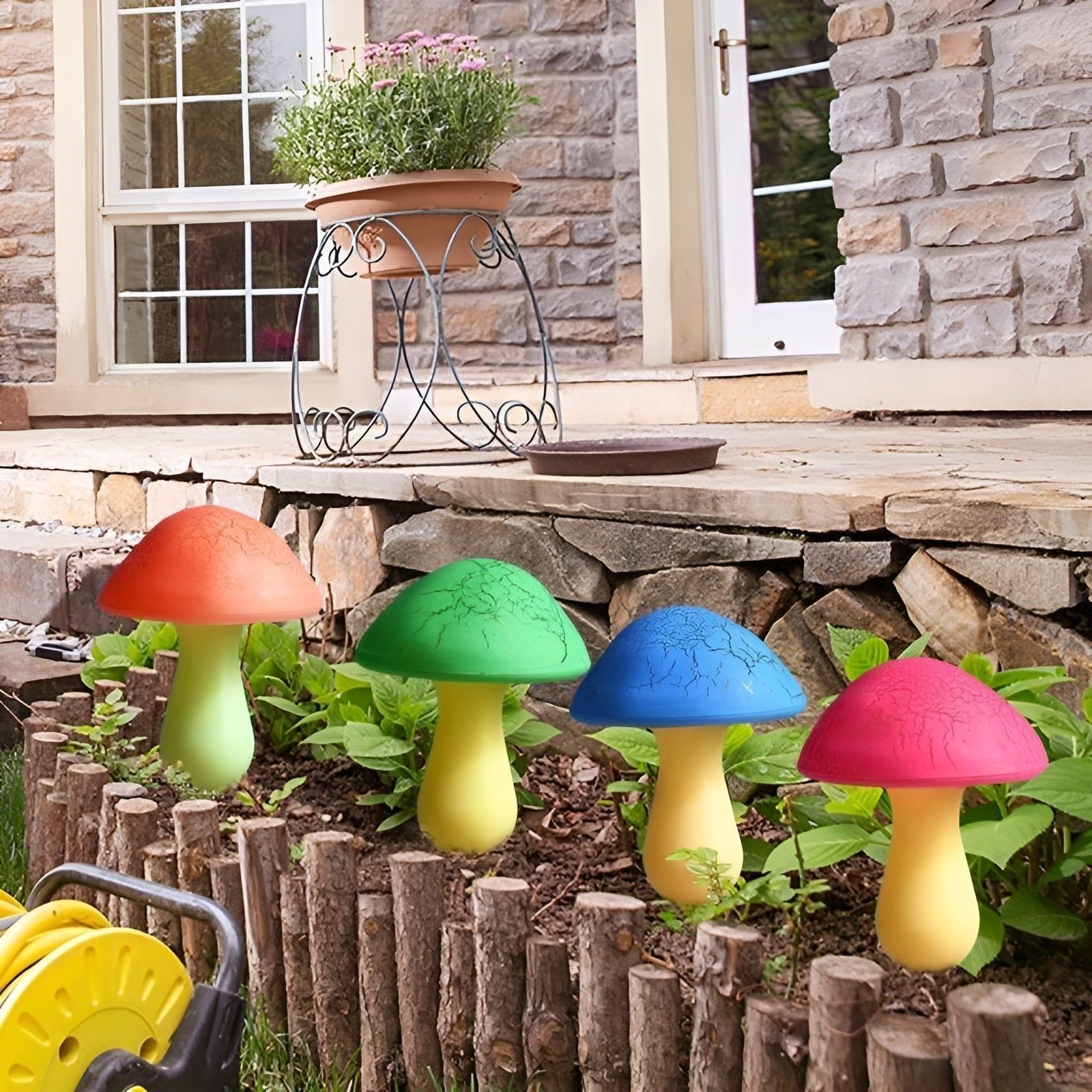 Solar Mushroom Garden Light | Eco-Friendly Outdoor Decorative Lamp