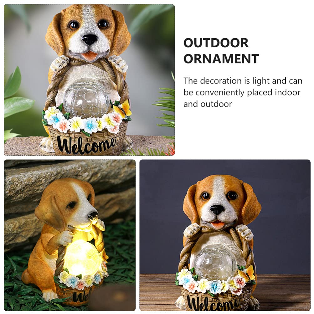Solar Pup Garden Lights | Playful Patio Companions