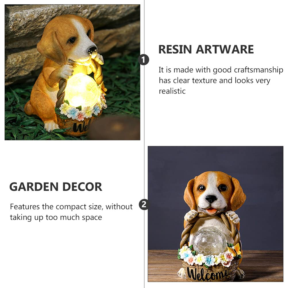 Solar Pup Garden Lights | Playful Patio Companions