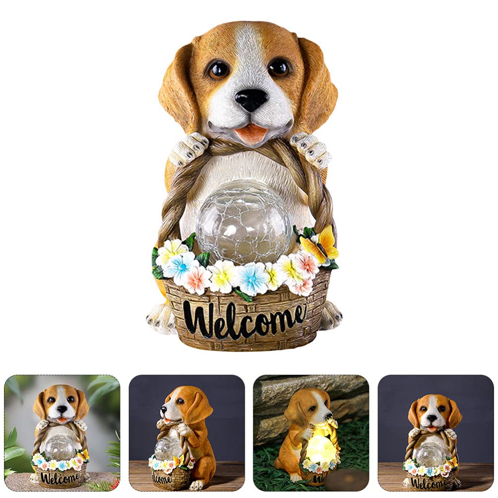 Solar Pup Garden Lights | Playful Patio Companions