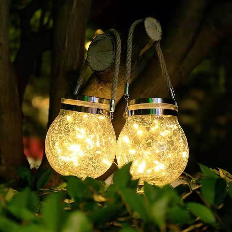 Solveris | Stylish Outdoor Solar Glass Light