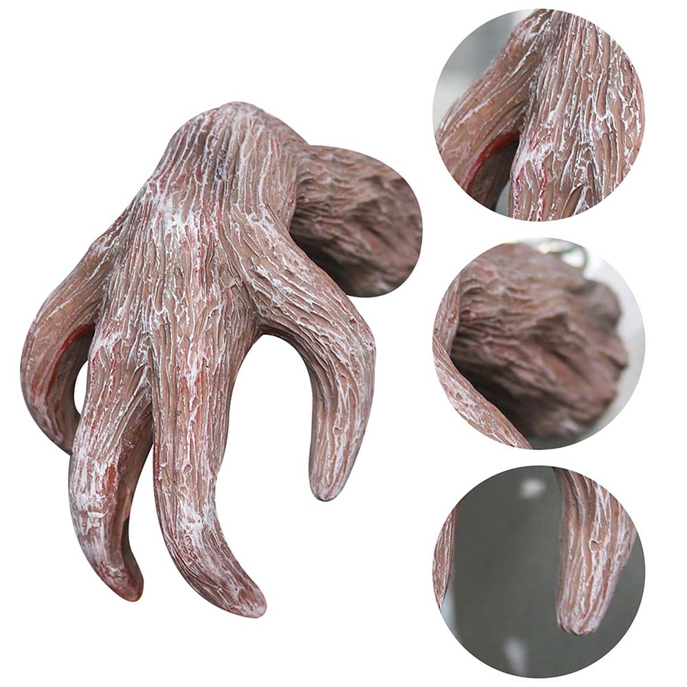 Spooky 3D Demon Tree Faces
