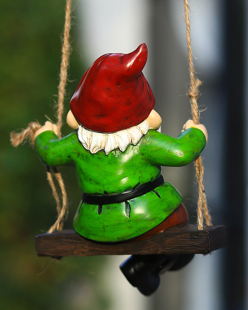 Swinging Bliss Garden Gnome