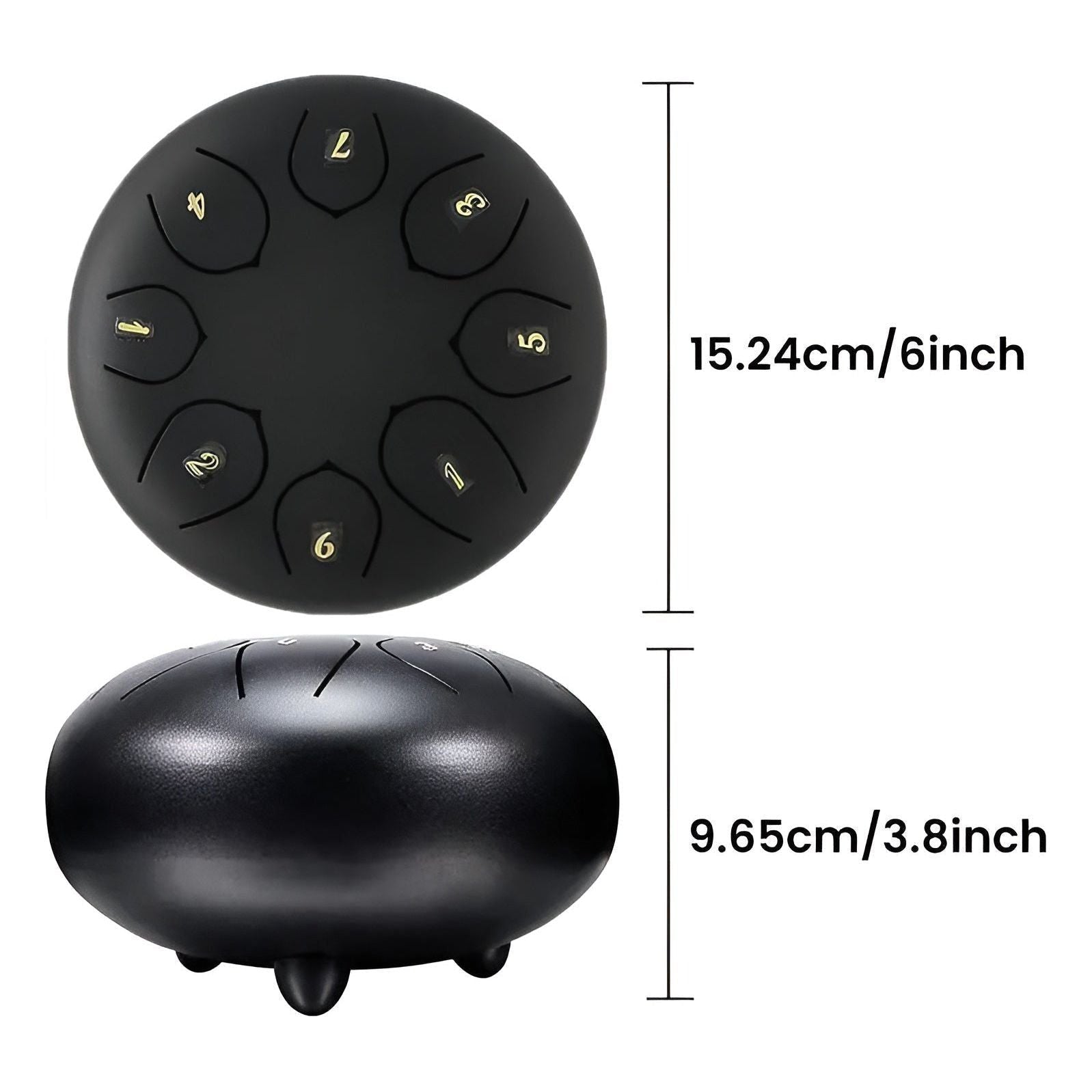 Tranquessa | Steel Tongue Rain Drum – Serenity for Your Outdoor Space