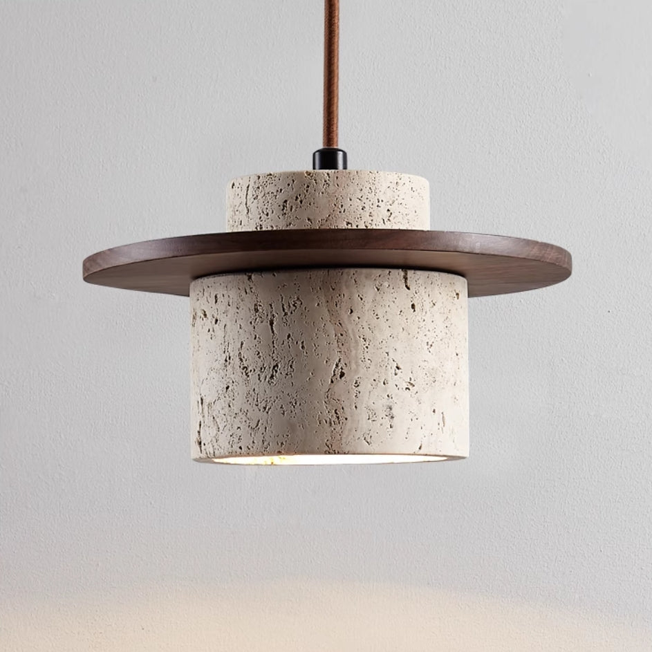 Travera | Natural Stone Pendant Lamp