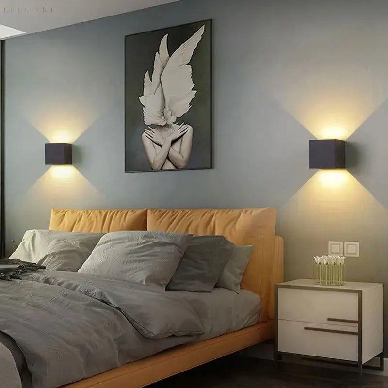 Vionza | Radiant DualGlow Wall Light – Wireless Lighting with Sophisticated Ambience