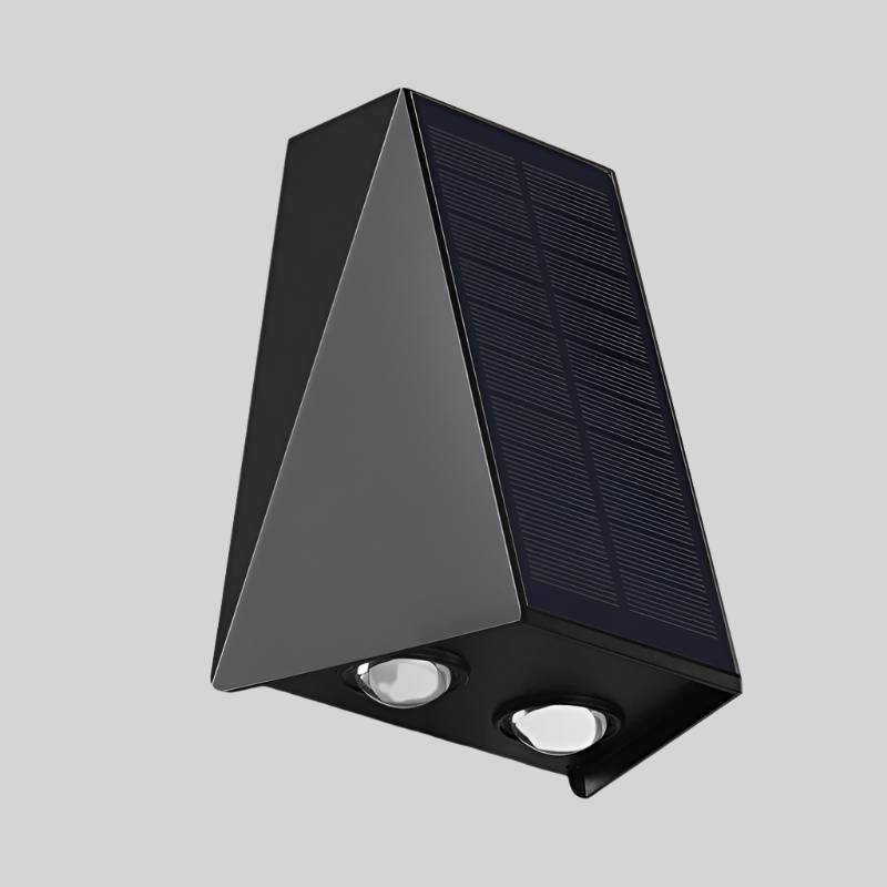 Virelia | LED Solar Wall Light for Outdoor Glow