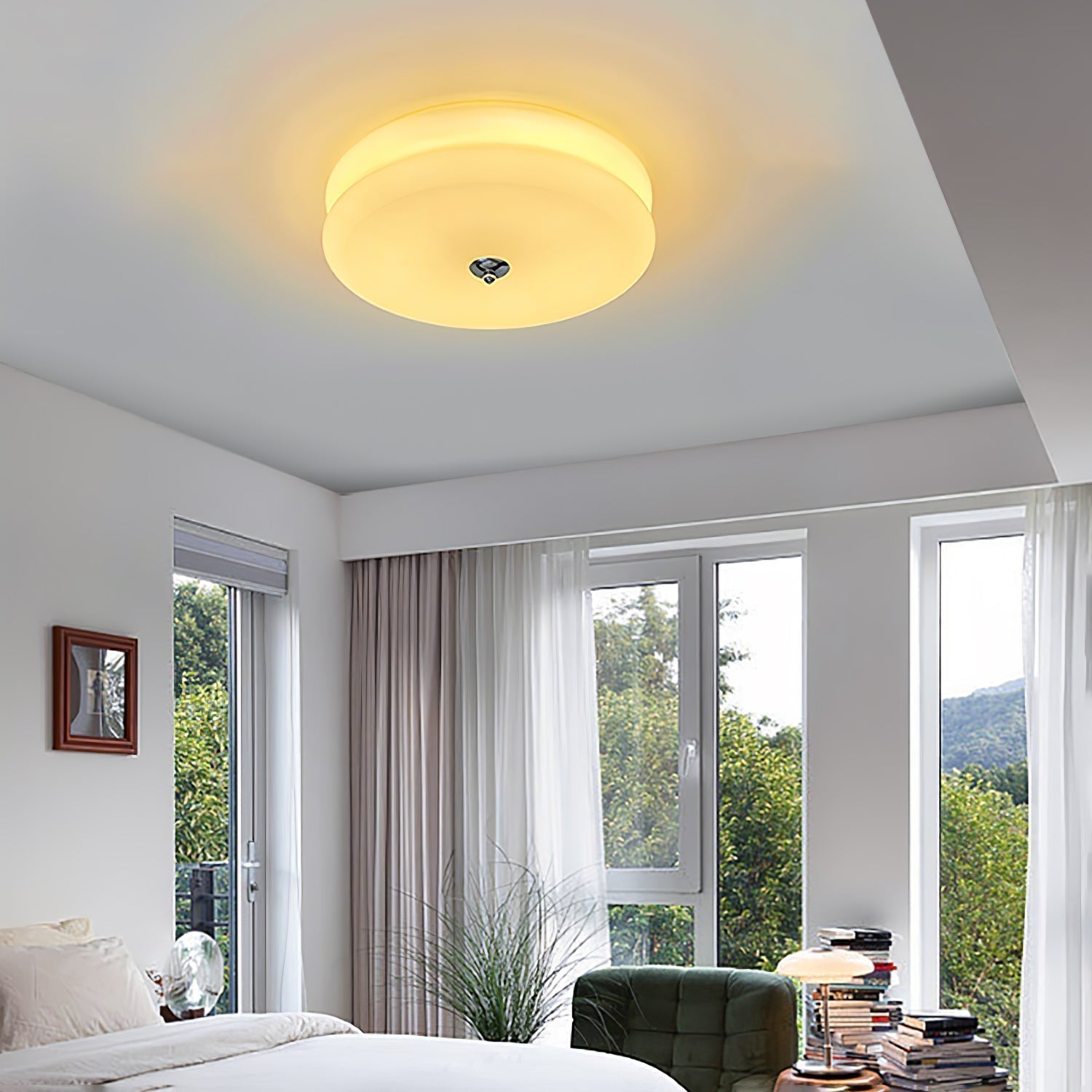 Époque Art Deco Ceiling Light | Vintage Style Fixture