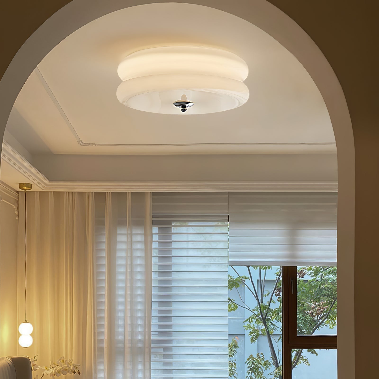 Époque Art Deco Ceiling Light | Vintage Style Fixture