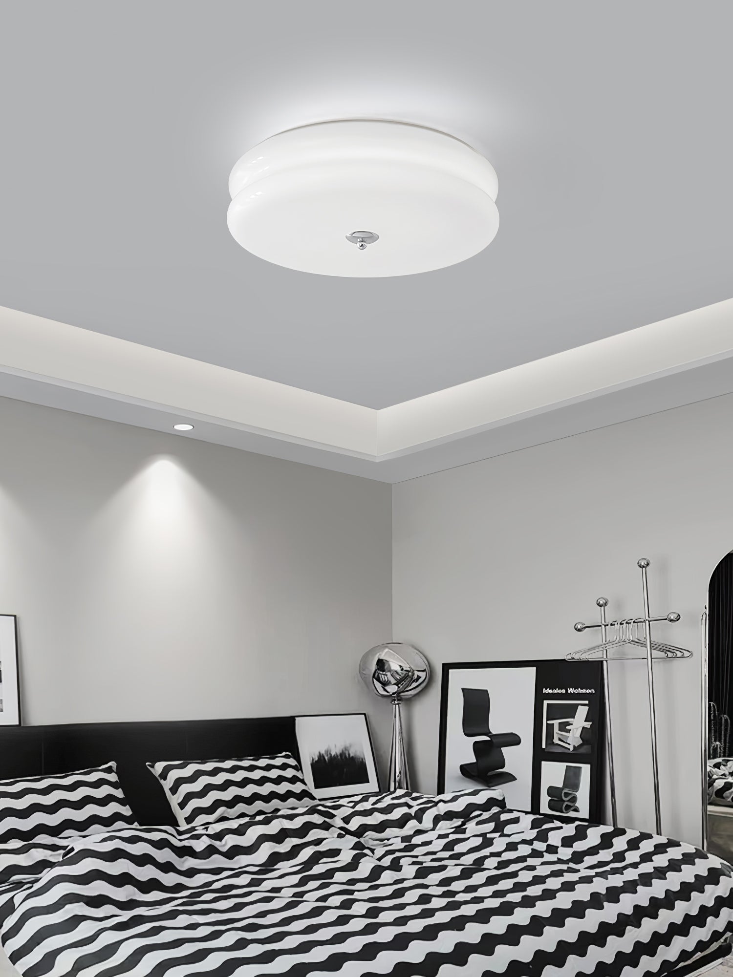 Époque Art Deco Ceiling Light | Vintage Style Fixture
