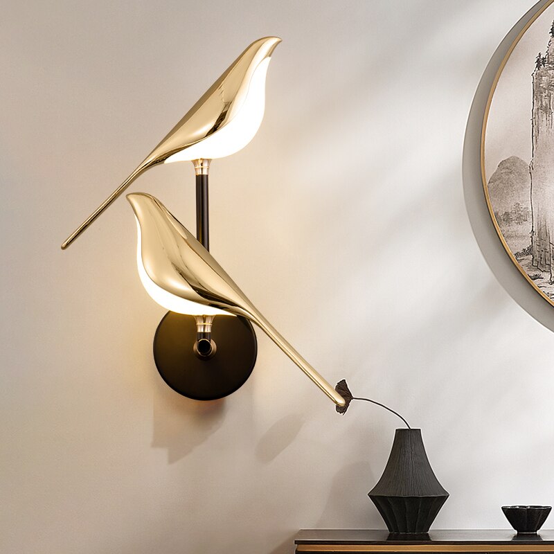 Birdveil | Elegant Wall Light with Avian Details