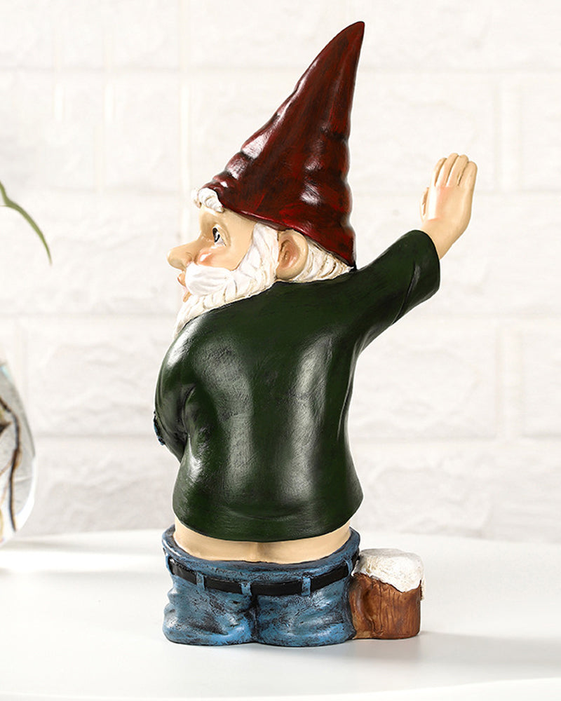 Cheeky Sprinkler Gnome | Hilarious Peeing Garden Statue