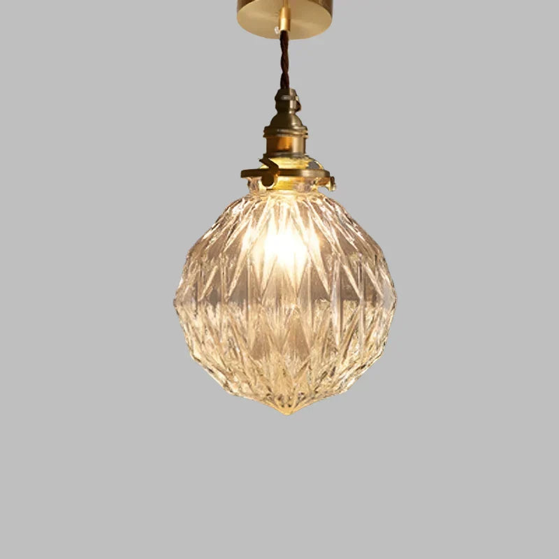 Crystallia | Crystal Glass Pendant Ceiling Lamp