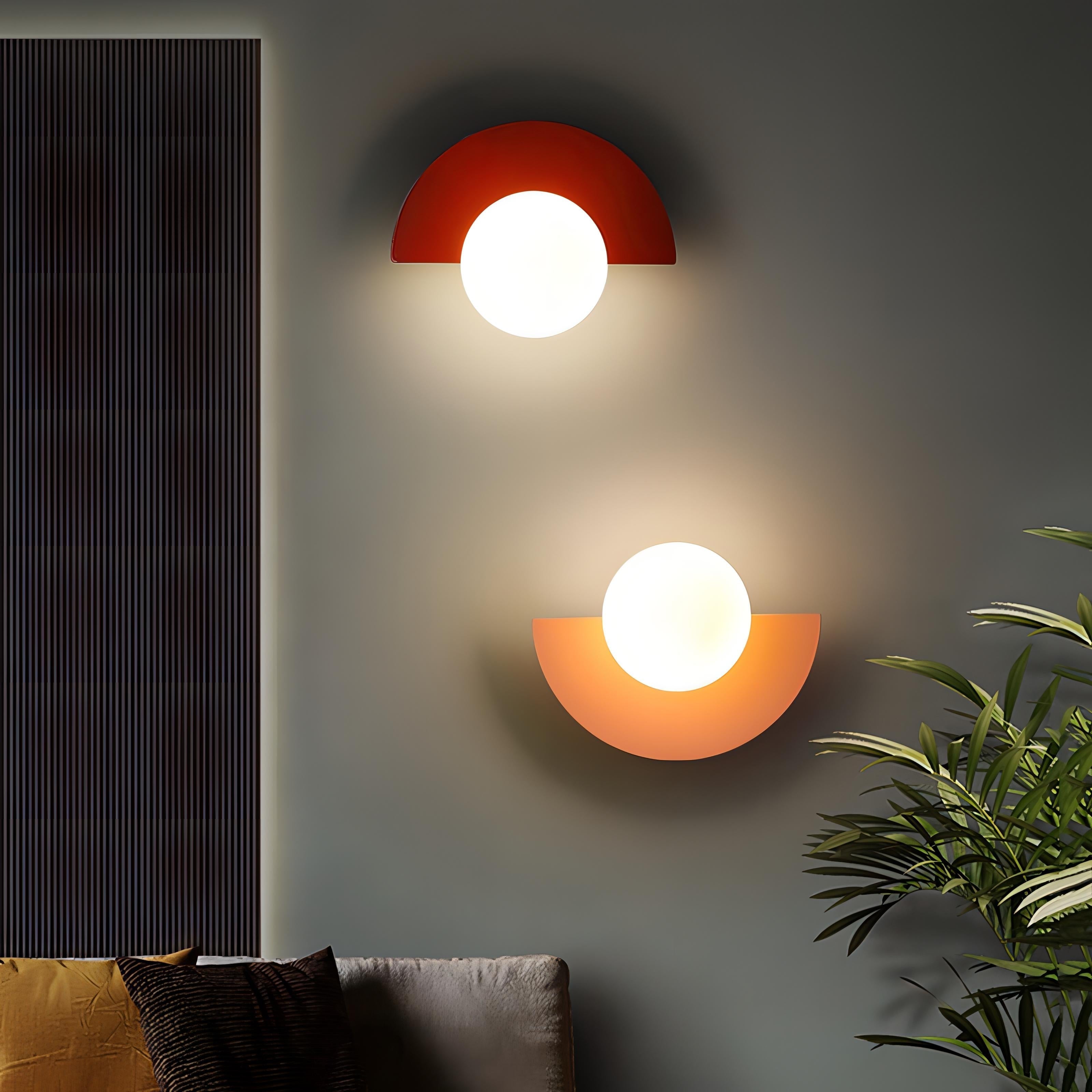 Everestia | Nordic Half-moon Wall Light