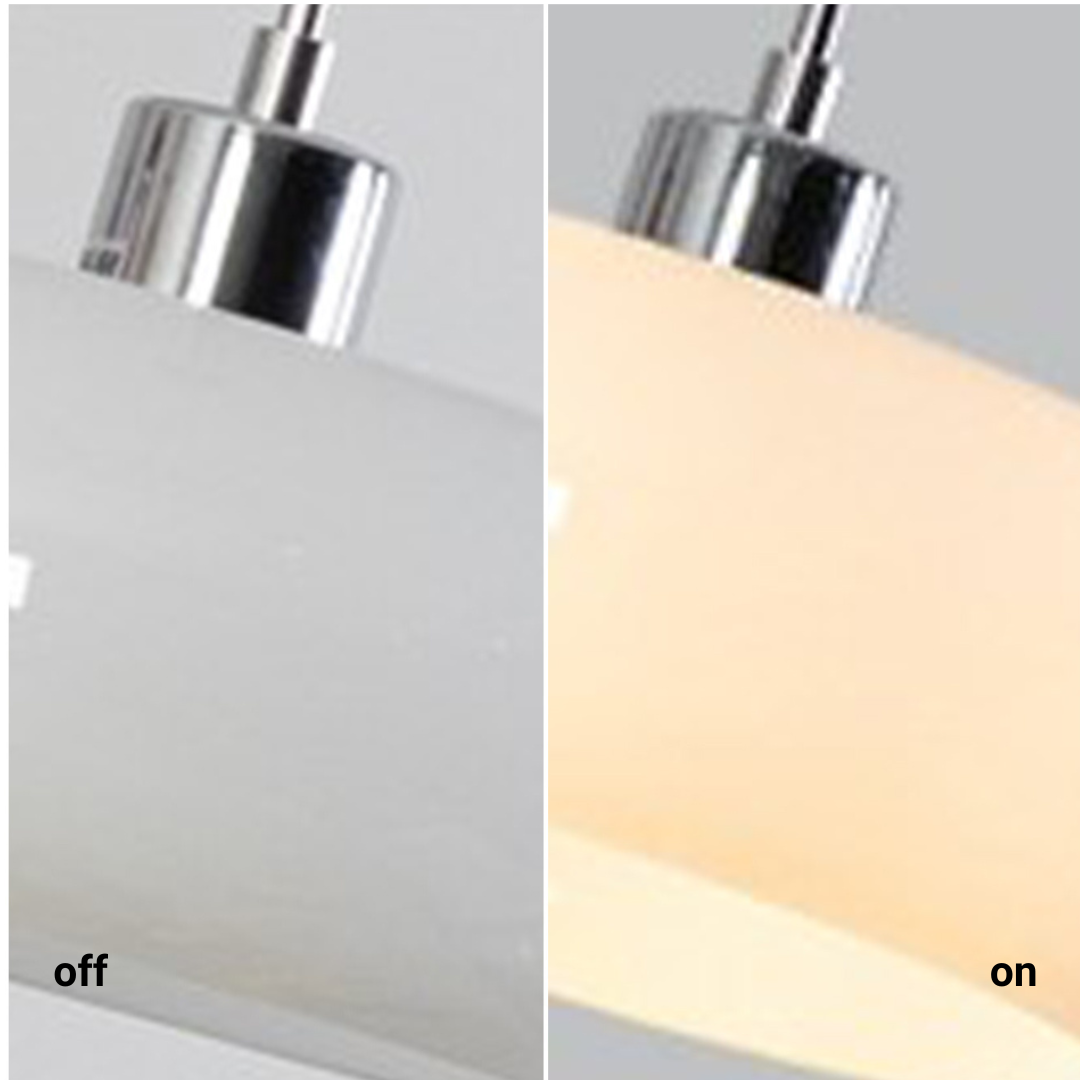 Hailea | Loaf-shaped Glass Pendant Light
