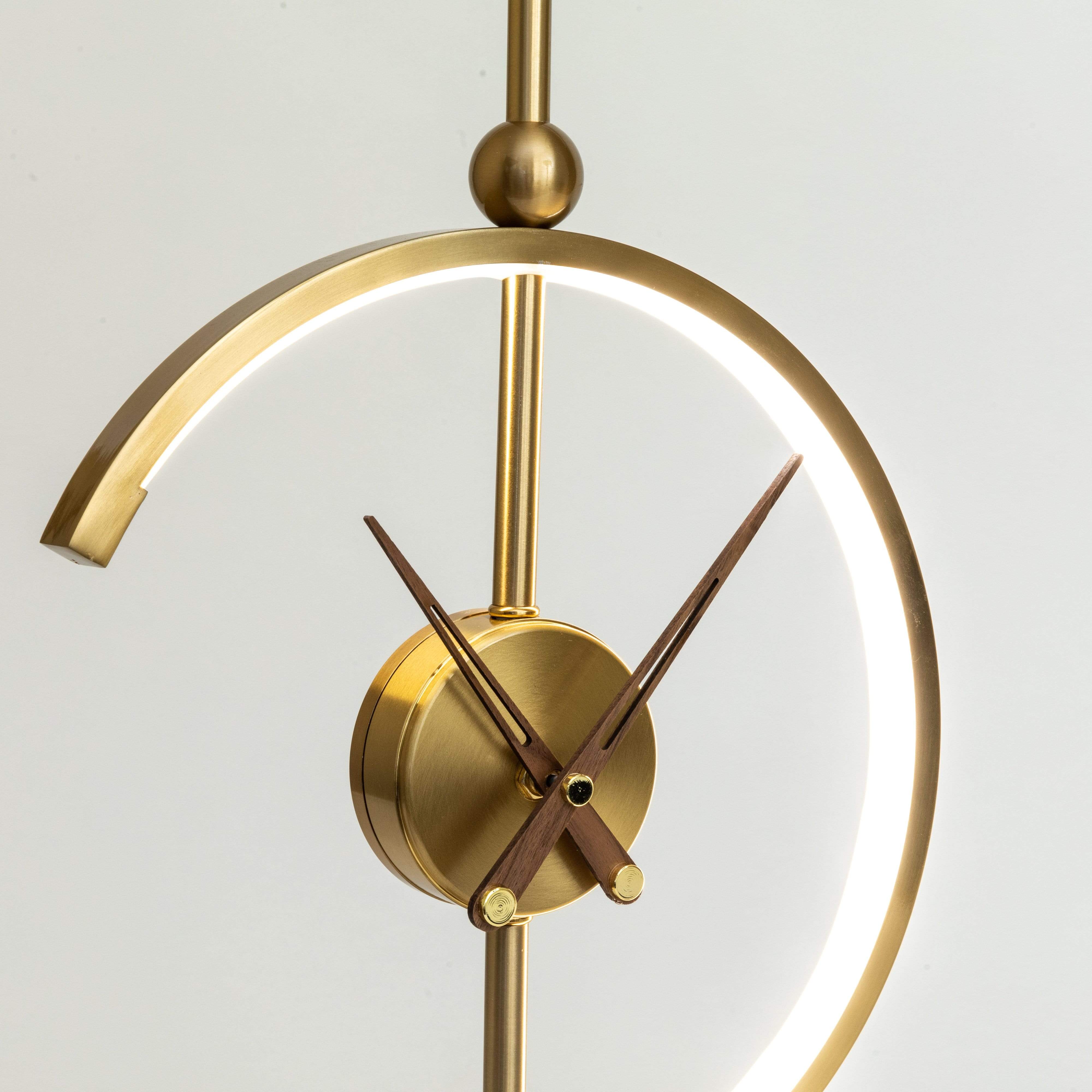 Nagoya | Luxury Led Clock & Charger Table Lamp