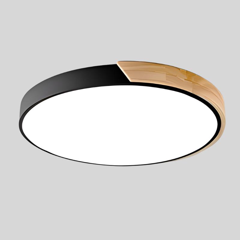 NordLuxe | Wooden Macaron Ceiling Light