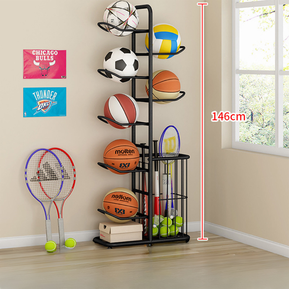 Taye | Sports Ball Wall Organizer Rack